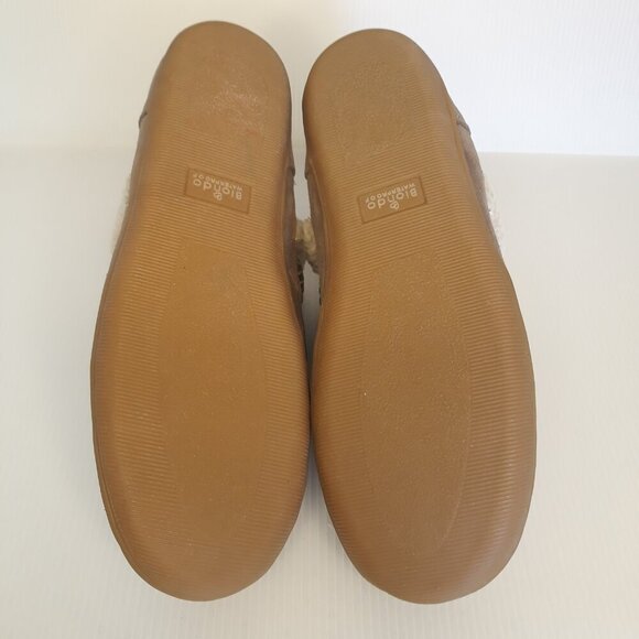 Blondo Serene Waterproof Leather Whipstitch Moccasin Slipper Bootie 9M - Picture 6 of 9